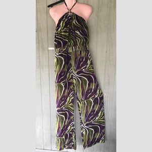 Wide Leg Palazzo Jumpsuit